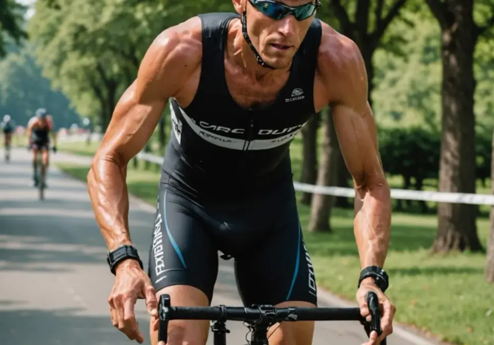 Triathlon olimpijski - Jak pobiec 10 km po rowerze?
