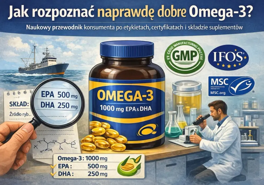 Omega-3 - kiedy i jak brać? Zobacz, co naprawdę działa!