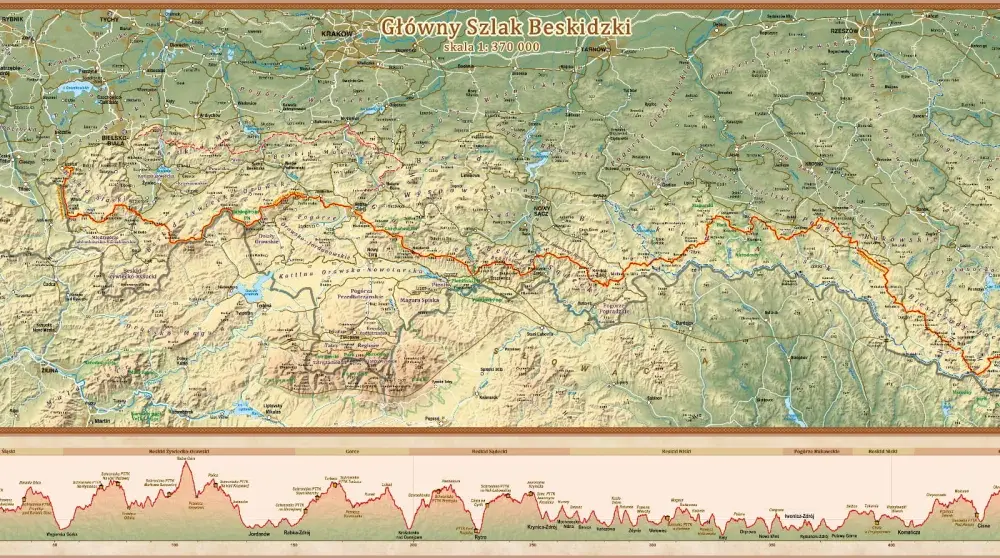 Główny Szlak Beskidzki - ile dni potrzeba na przejście?