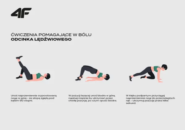 Ból pleców? Ćwiczenia izometryczne wzmocnią Twój kręgosłup