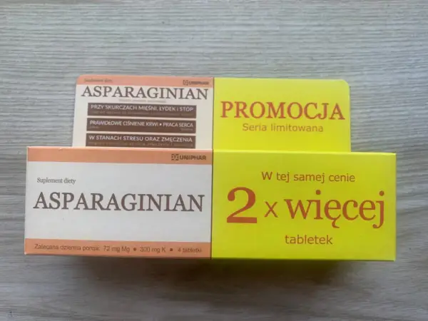 Aspargin - lek czy suplement? Magnez i potas w sporcie